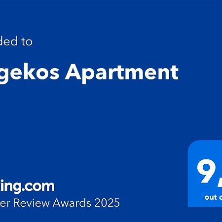 Gegekos Apartment Corfu (city) Exterior foto
